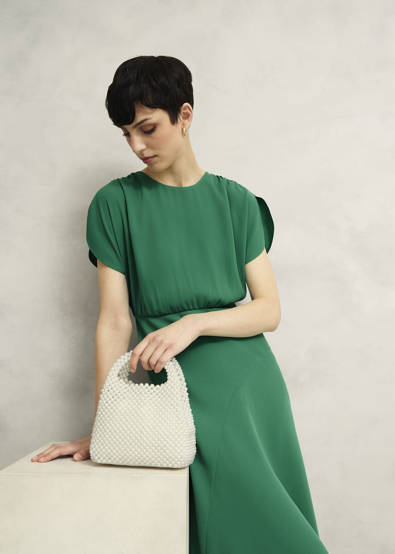 Kamala Pearl Bag, Ivory, hi-res