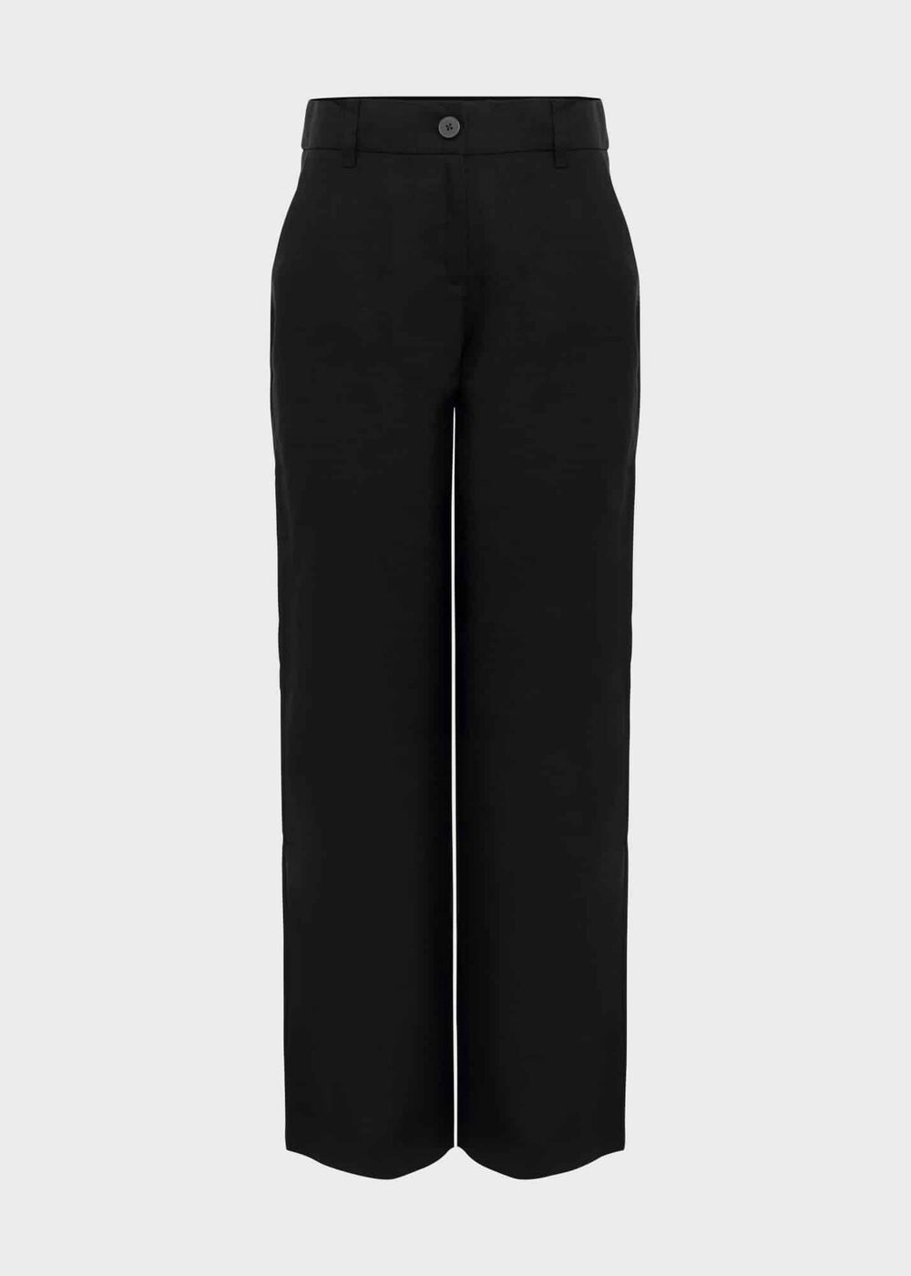 Lynn Linen Trousers, Black, hi-res