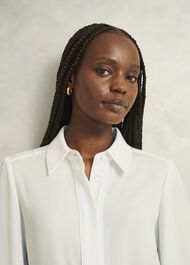 Rose Blouse, Ivory, hi-res