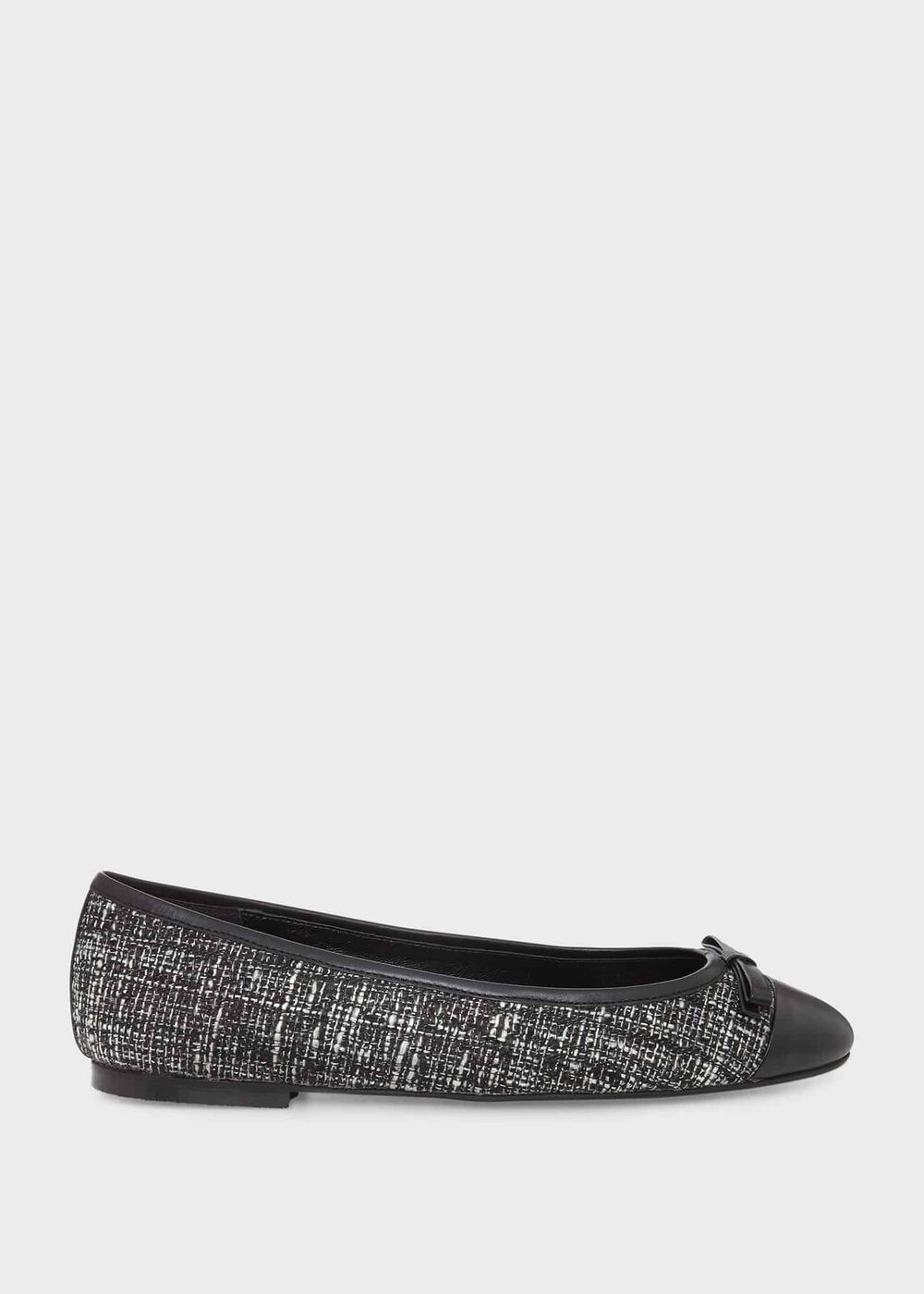 Diana Ballet Flats, Black Ivory, hi-res