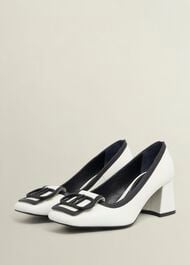 Lexia Pumps, Ivory Black, hi-res