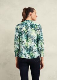 Beatrix Blouse, Ivory Multi, hi-res