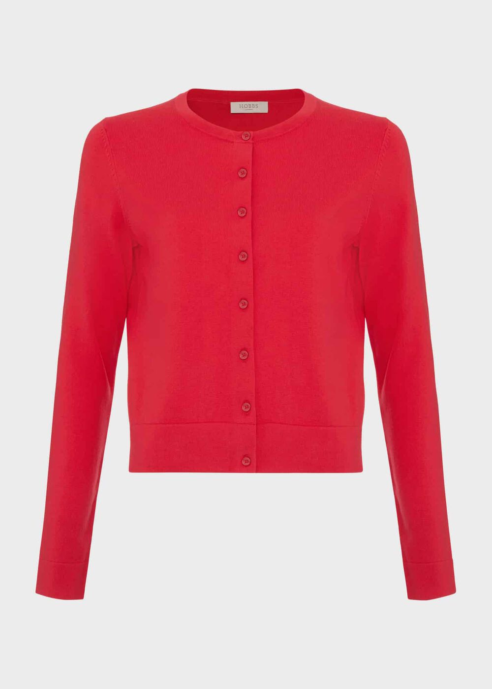 Michelle Cotton Cardigan, Rouge Pink, hi-res