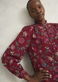 Carissa Blouse, Red Multi, hi-res