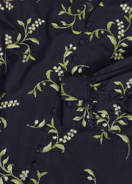 Annie Floral Embroidered Top, Midnight Multi, hi-res