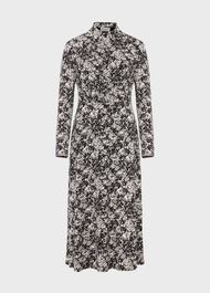 Sacha Dress, Black Cream, hi-res