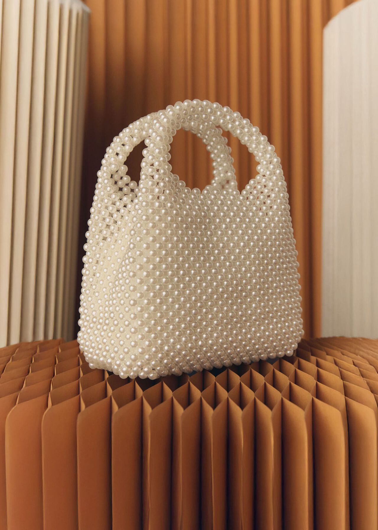 Kamala Pearl Bag, Ivory, hi-res