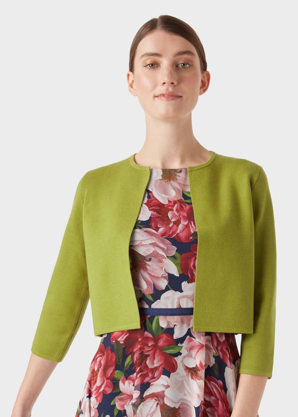 Ella Cardigan, Spring Green, hi-res