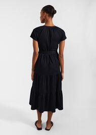 Valentina Jersey Dress, Navy, hi-res