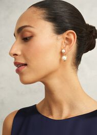Robyn Earrings, Gold, hi-res