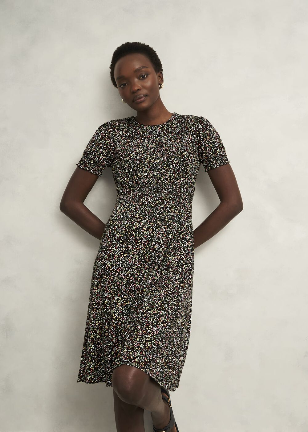 Rima Jersey Dress, Multi, hi-res