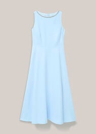 Beatrix Embellished Trimmed Dress, Pale Blue, hi-res