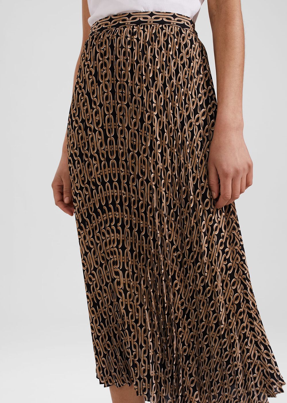 Luciana Skirt, Black Camel, hi-res