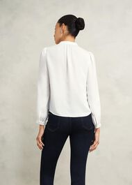 Peony Blouse, Ivory, hi-res