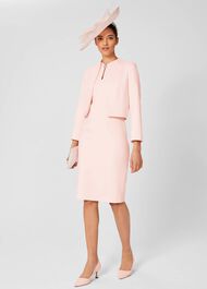 Esther Court Shoes, Pale Pink, hi-res