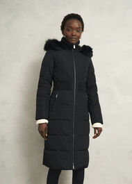 Petite Amalie Puffer, Black, hi-res