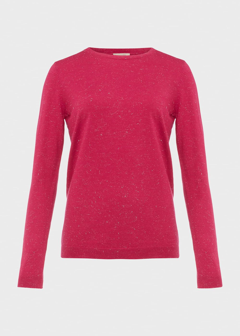 Penny Sparkle Sweater, Pink Silver, hi-res