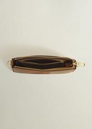 Briella Leather Crossbody Bag, Tan, hi-res