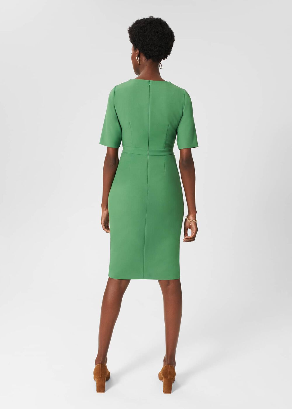 Tillie Dress, Pea Green, hi-res