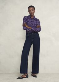 Kirsty Shirt, Purple Multi, hi-res