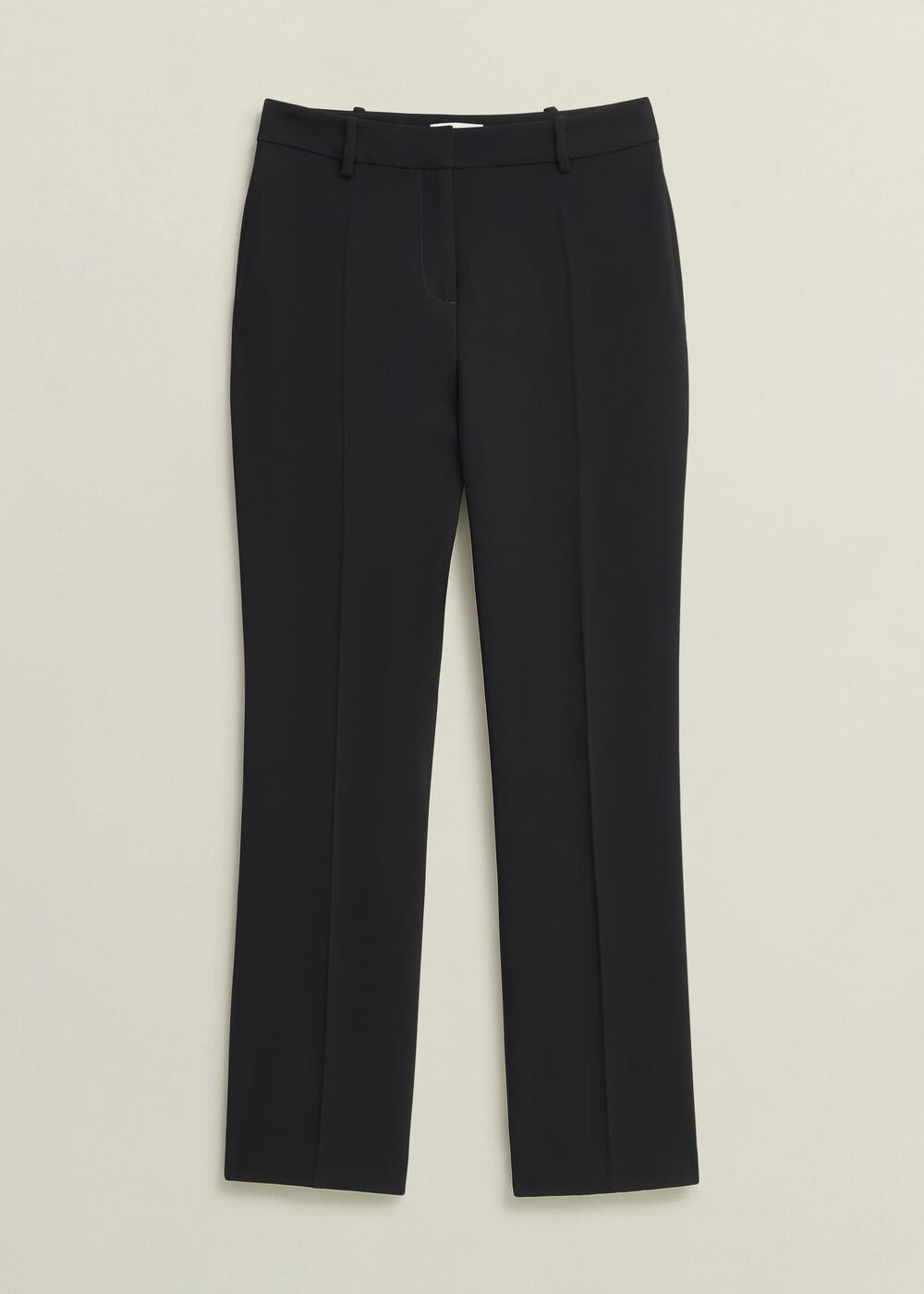 Maya Straight Trousers, Black, hi-res