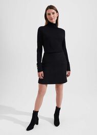 Kelly Skirt, Black, hi-res