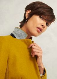 Blake Wool Jacket, Ochre, hi-res