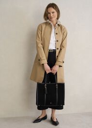 Kiera Padded Belt, Black, hi-res