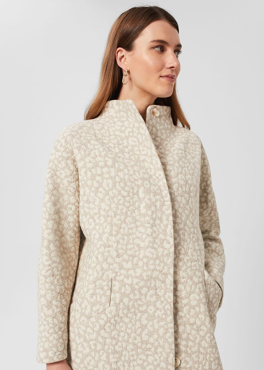 Astrid Coat, Biscuit Ivory, hi-res