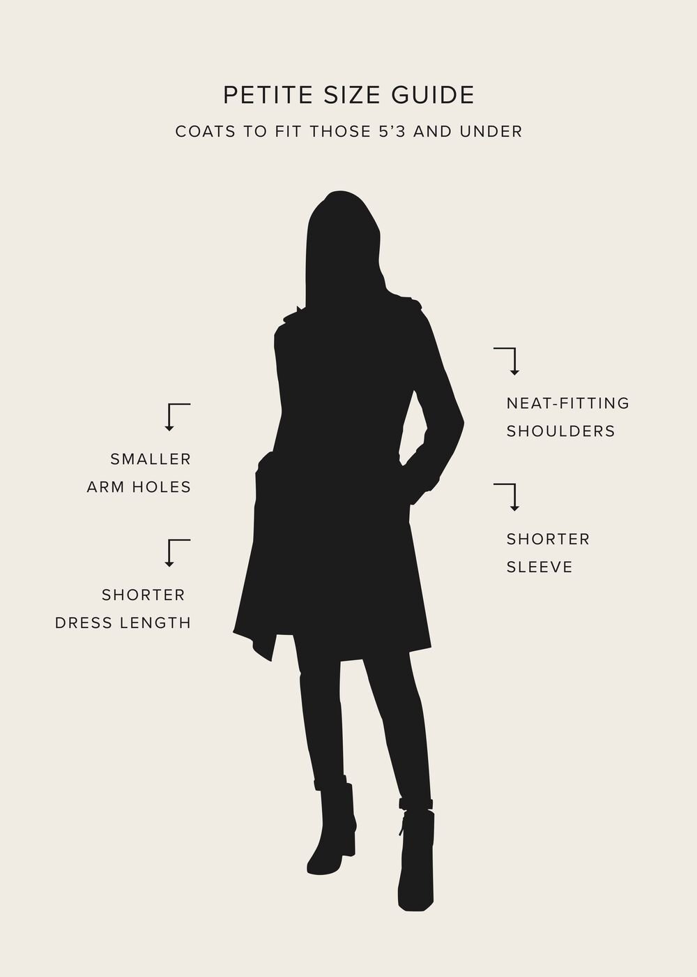 Petite Livia Wool Coat, Black, hi-res