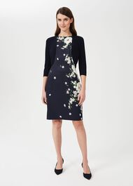 Moira Floral Dress, Navy Multi, hi-res