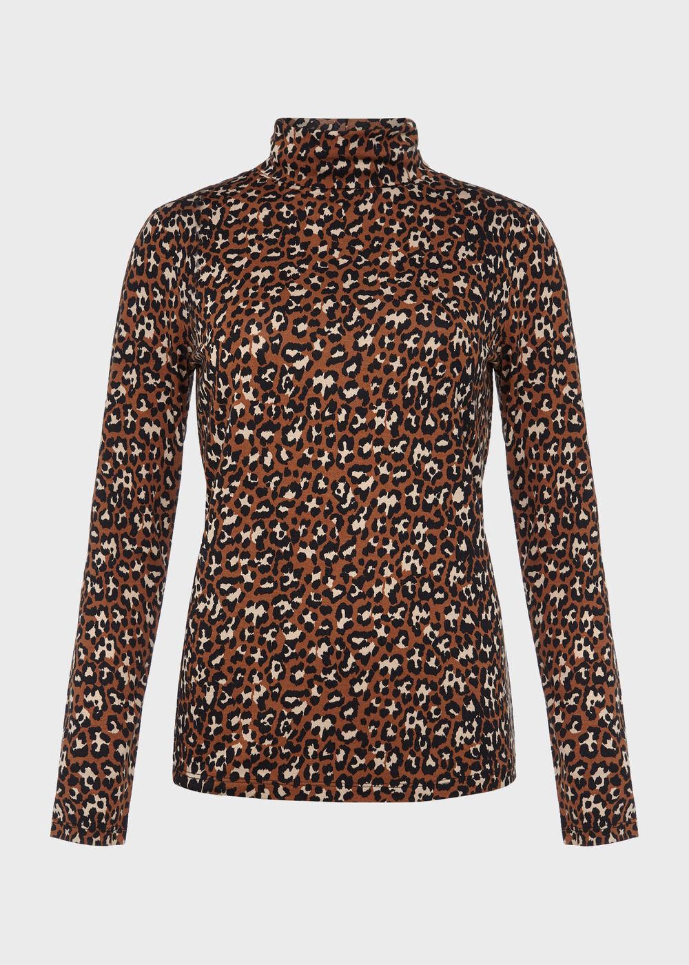 Mischa Turtle Neck, Brown Multi, hi-res