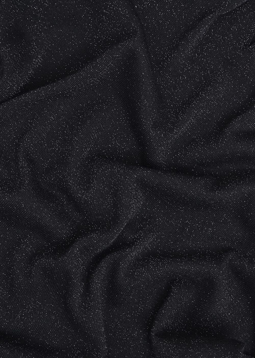 Sparkle Effie Keyhole Knitted Sweater, Black, hi-res