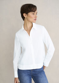Andie Shirt, White, hi-res