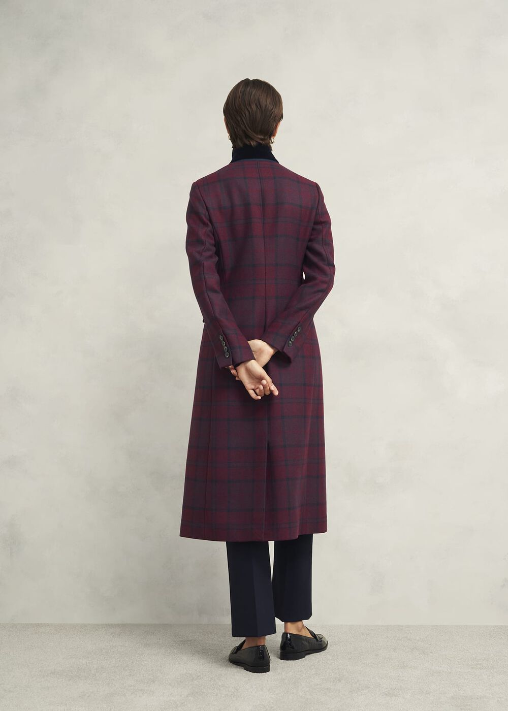 Patricia Wool Blend Coat, Pink Multi, hi-res