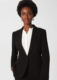 Petite Ophelia Jacket With Stretch, Black, hi-res