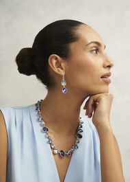 Indira Earrings, Blue Gold, hi-res