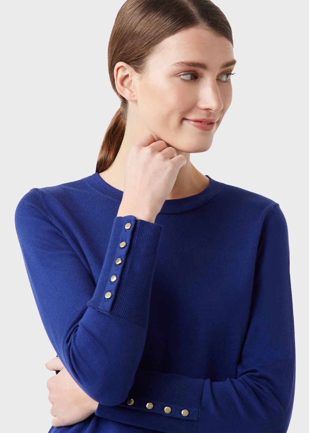 Paula Sweater, Cobalt, hi-res