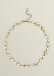 Tamara Necklace, Gold, hi-res