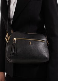 Carlton Crossbody Bag, Black, hi-res