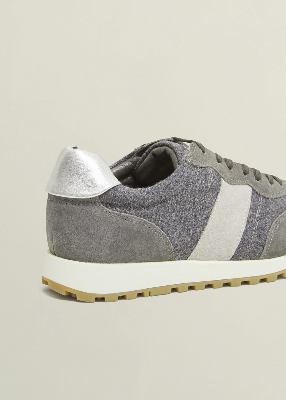 Ellis Sneakers, Grey, hi-res