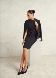 Mel Dress, Navy, hi-res