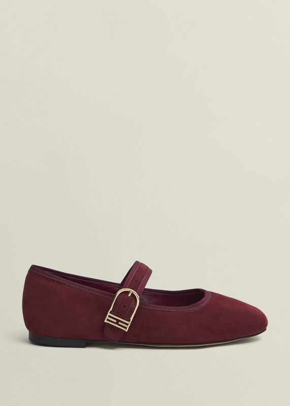 Clara Suede Mary Janes