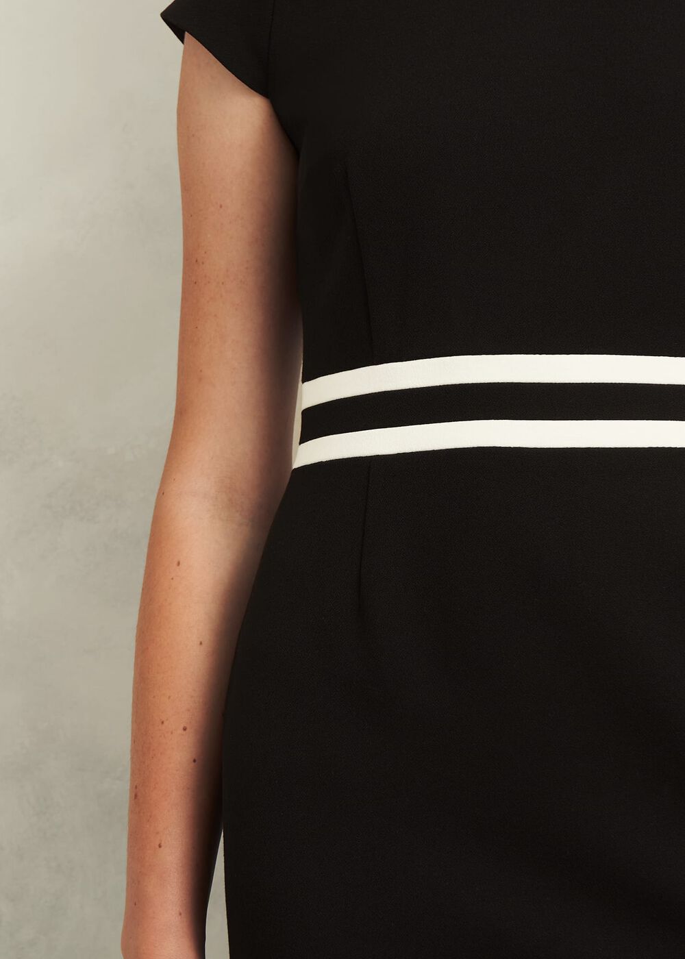 Harmony Dress, Black Ivory, hi-res