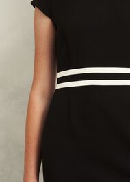 Harmony Dress, Black Ivory, hi-res