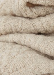 Taylor Cable Scarf, Natural, hi-res