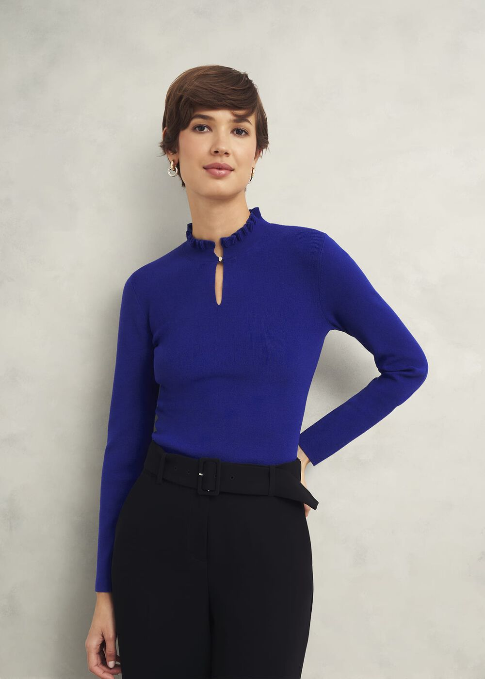 Cecilia Sweater, Cobalt Blue, hi-res