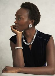 Maia Necklace, Silver, hi-res