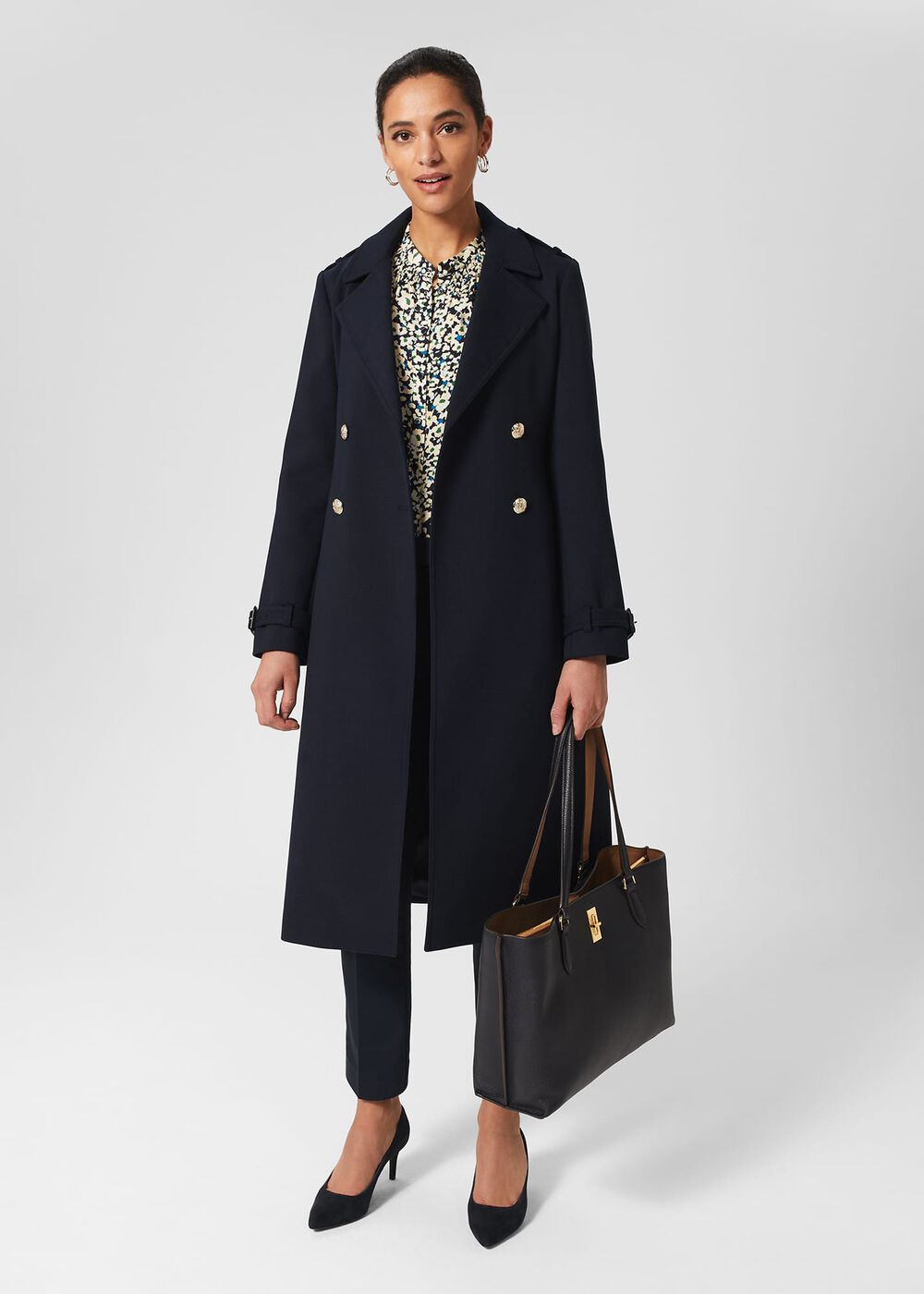 Petite Annie Pants, Navy, hi-res