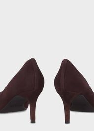 Amy Court Shoes, Plum Brown, hi-res